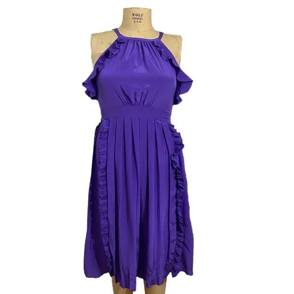 open lace back dress Tibi